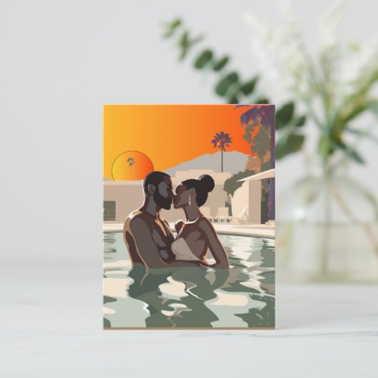 BAE-CATION #1 Briefkaart (Staand voorkant)