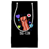 Bae-con Funny Bacon Pun Klein Cadeauzakje (Voorkant)