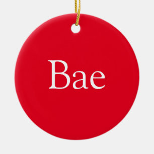 Bae Definitie Echtgenote Echtgenoot Vriendin Vrien Keramisch Ornament