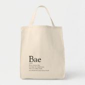 Bae Definition Vriendin Wife Tote Bag (Voorkant)