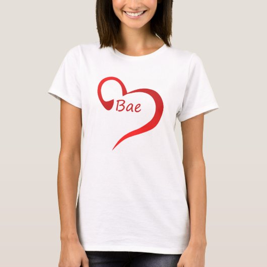 Bae hart shirt (Voorkant)