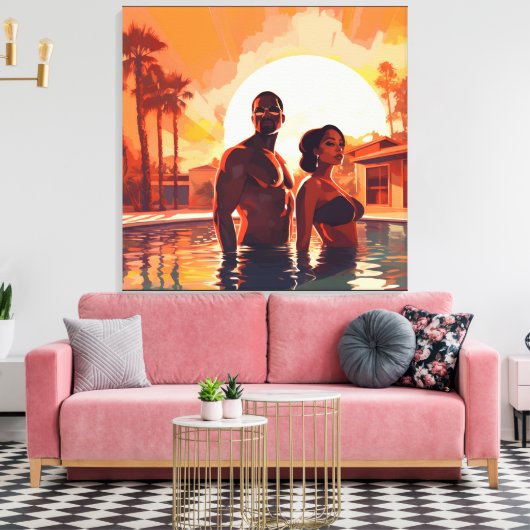 BAE-KATION #2 CANVAS AFDRUK (Insitu (Woonkamer))