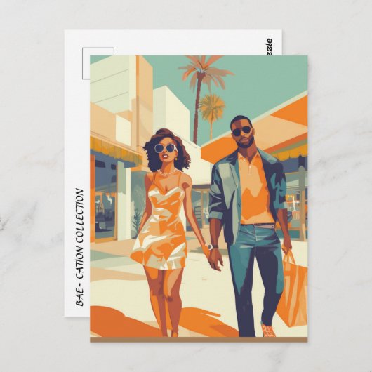 BAE-KATION #6 BRIEFKAART (Voorkant / Achterkant)