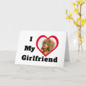 Bae Persoonlijke Aangepaste Foto Ik Hou Van Mijn V Kaart (Gele Bloem)