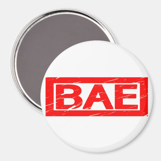 Bae Stamp Magneet (Voorkant / Achterkant)