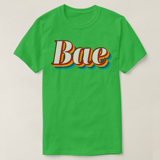 Bae T-shirt (Design voorkant)