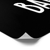 Bae-vocado Grappige Avocado Pun Donker BG Poster (Hoek)