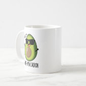 Bae-vocado grappige avocado woordspeling koffiemok (Voorkant links)