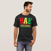 Bae Zwart & Opgeleide Melanine Mannen, Vrouwen, Me T-shirt (Voorkant volledig)
