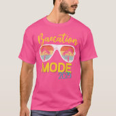 Baecations Mode 2025 Matching Couples Trip Beach V T-shirt (Voorkant)