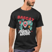 Baecay Mode Designs For Couples Bae King Bae Catio T-shirt (Voorkant)