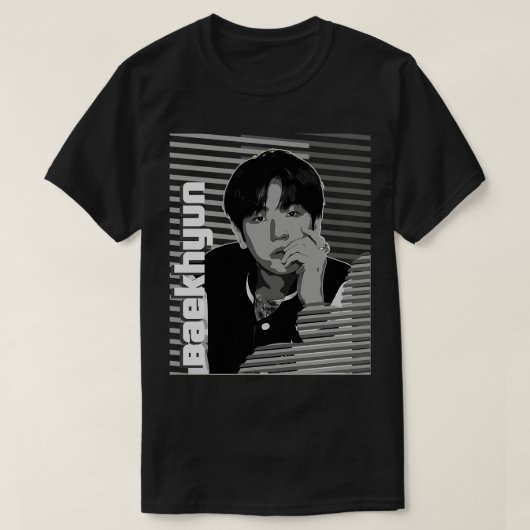 Baekhyun EXO T-shirt (Design voorkant)