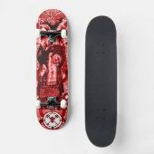 Bael Basket Bloed Persoonlijk Skateboard (Voorkant)