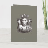 Bael De Driehoofdige Soeverein Kaart (Achterkant)