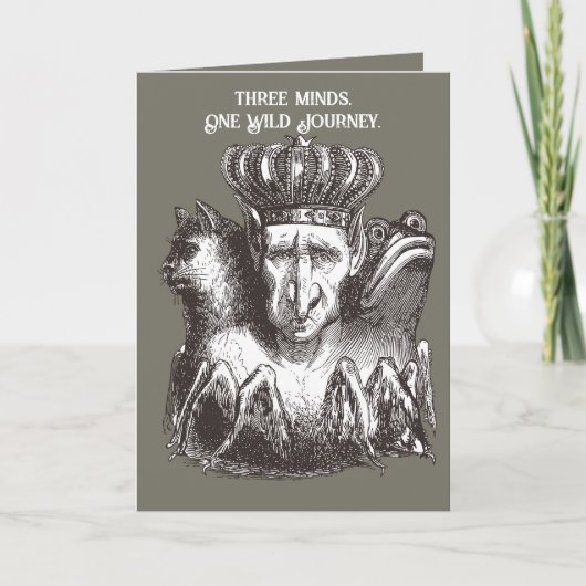Bael De Driehoofdige Soeverein Kaart (Voorkant)