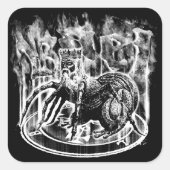 Bael Square Stickers (Voorkant)