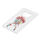 Baelz Hololive (ハ コ ス ー ル ズ ベ) Creditkaart Flessenopener (Achterkant Gekanteld)