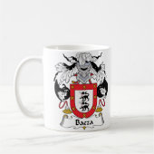 Baeza Family Crest Koffiemok (Links)