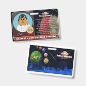 BAF CADEN BADGE (Voor- en achterkant)