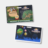 BAF MONKEYMAN BADGE (Voor- en achterkant)