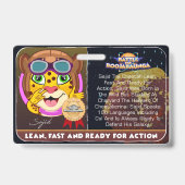 BAF SAJID BADGE (Achterkant)