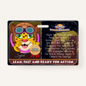 BAF SAJID BADGE (Achterkant)