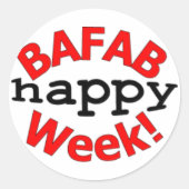 BAFAB Week sticker (sm) (Voorkant)