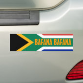 BAFANA BAFANA BUMPERSTICKER (Op auto)