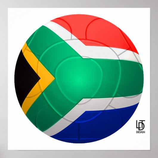 Bafana Bafana - Football Zuid-Afrika Poster (Voorkant)
