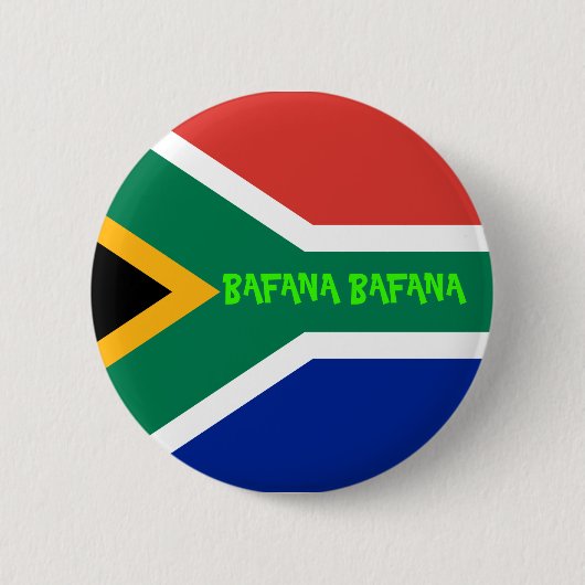 BAFANA BAFANA RONDE BUTTON 5,7 CM (Voorkant)