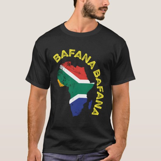 Bafana Bafana South Africa Soccer T-shirt (Voorkant)