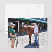 Baffert Checking under the Hood Briefkaart (Voorkant / Achterkant)
