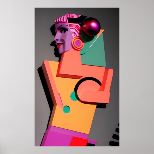 Baffia Ken Gage Surrealisme Poster (Voorkant)