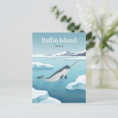 Baffin Island Canada Briefkaart (Staand voorkant)