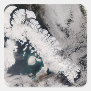 Baffin Vierkante Sticker