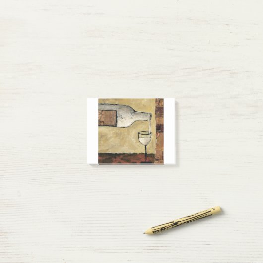 BAG03 Witte wijn.tif Post-it® Notes (Op bureau)
