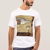 BAG03 Witte wijn.tif T-shirt (Voorkant)