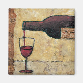 BAG04 Rood Wijn.tif Magneet (Voorkant)