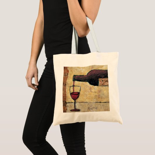 BAG04 Rood Wijn.tif Tote Bag (Voorkant (product))