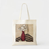 BAG05 Red Vase.tif Tote Bag (Voorkant)