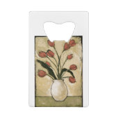 BAG10-V2 Tulpen in Red.tif Creditkaart Flessenopener (Achterkant)