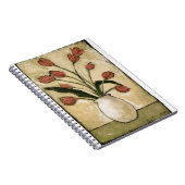 BAG10-V2 Tulpen in Red.tif Notitieboek (Rechterzijde)