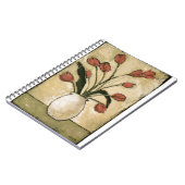 BAG10-V2 Tulpen in Red.tif Notitieboek (Linkerzijde)