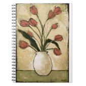 BAG10-V2 Tulpen in Red.tif Notitieboek (Voorkant)