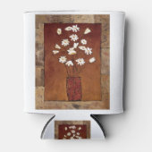 BAG12 Witte Bloemen.tif Blikjeskoeler (Voorkant)