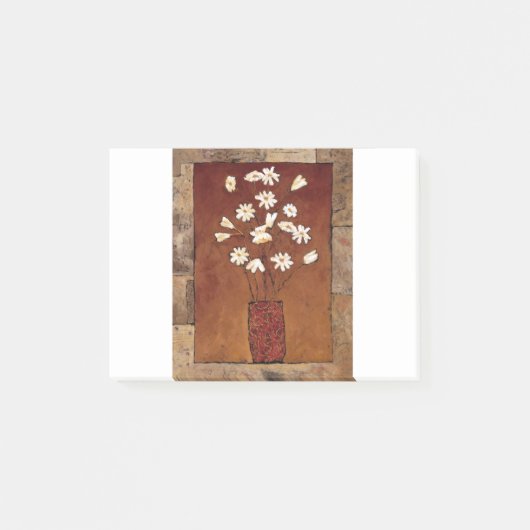 BAG12 Witte Bloemen.tif Post-it® Notes (Voorkant)