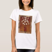 BAG12 Witte Bloemen.tif T-shirt (Voorkant)