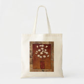 BAG12 Witte Bloemen.tif Tote Bag (Voorkant)