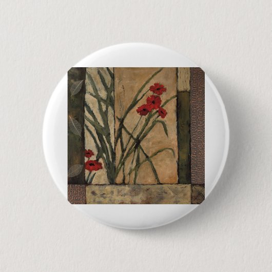 BAG39 Lilies 2.tif Ronde Button 5,7 Cm (Voorkant)