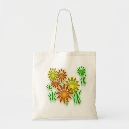 Bag - 3D-daisies Tote Bag (Voorkant)